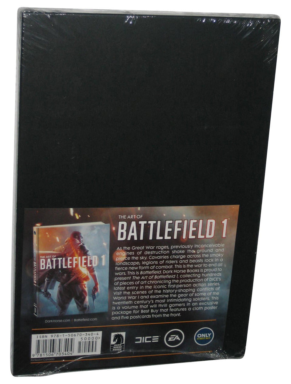 DICE The Art of Battlefield 1 Collector's Pack (2016) Dark Horse Hardcover Art Book w/ Poster & Postcards
