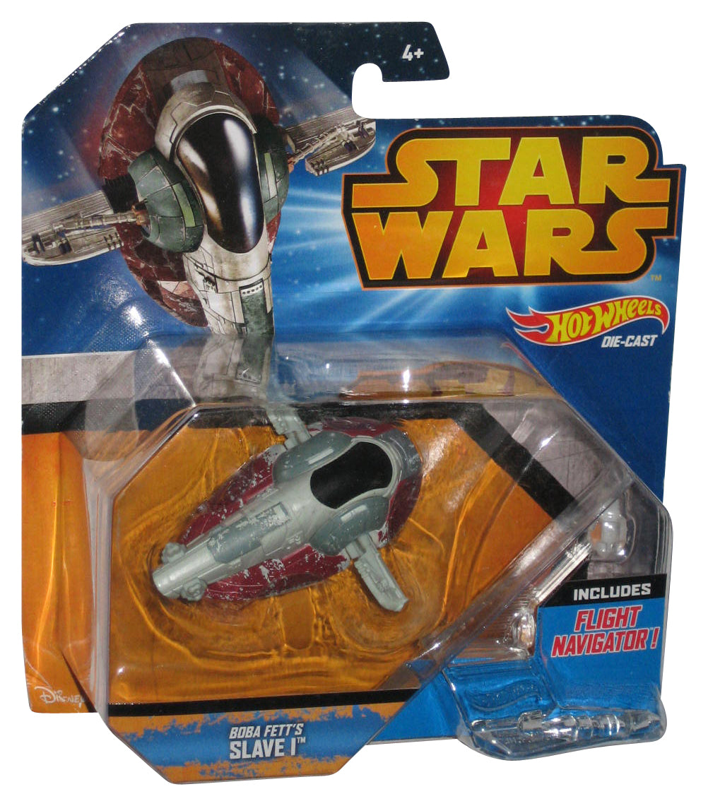 Star Wars Hot Wheels Starship Boba Fett Slave I (2014) Mattel Vehicle Toy -
