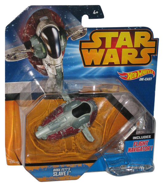 Star Wars Hot Wheels Starship Boba Fett Slave I (2014) Mattel Vehicle Toy -