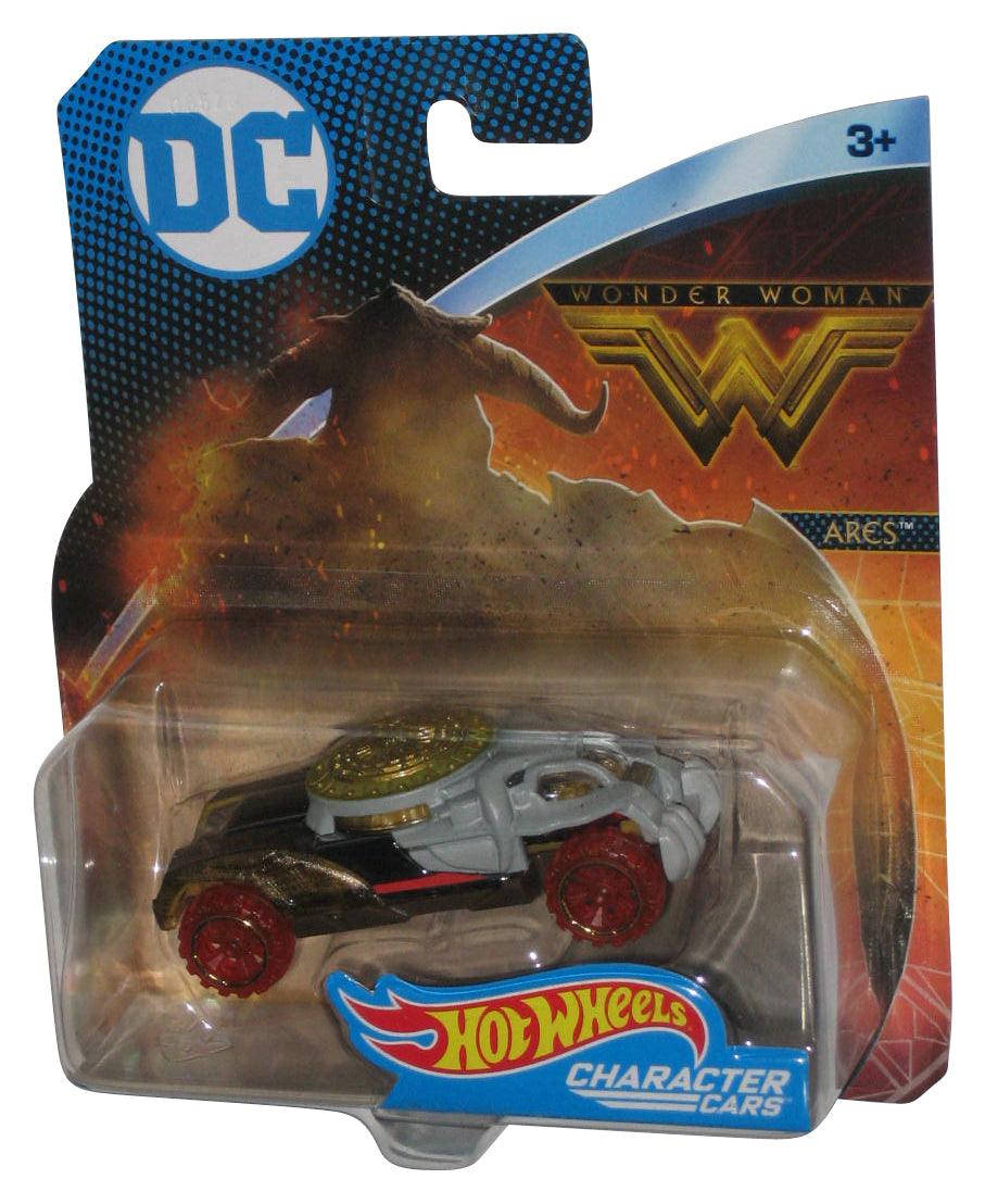 DC Universe Wonder Woman Ares Character Cars Hot Wheels (2016) Die-Cast Toy Car