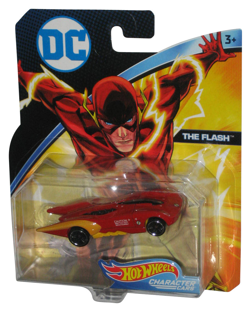 DC Comics The Flash Character Cars Hot Wheels (2016) Mattel Die-Cast Toy Car