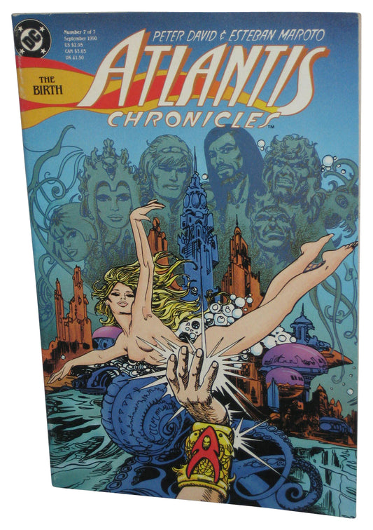 DC Comics Atlantis Chronicles #7 The Birth September 1990 Comic Book