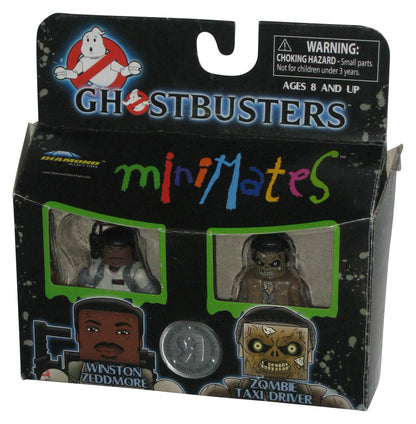 Ghostbusters Minimates (2009) Winston Zeddmore and Zombie Taxi Driver Figure Set
