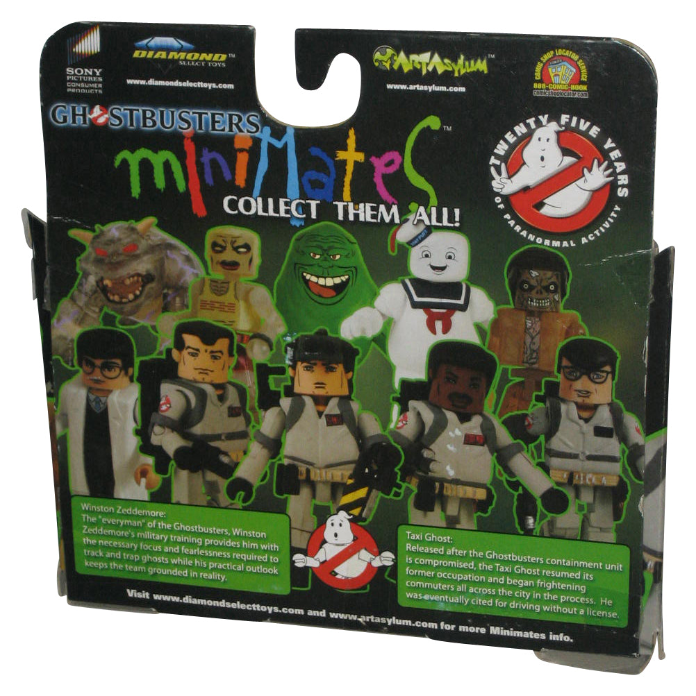 Ghostbusters Minimates (2009) Winston Zeddmore and Zombie Taxi Driver Figure Set