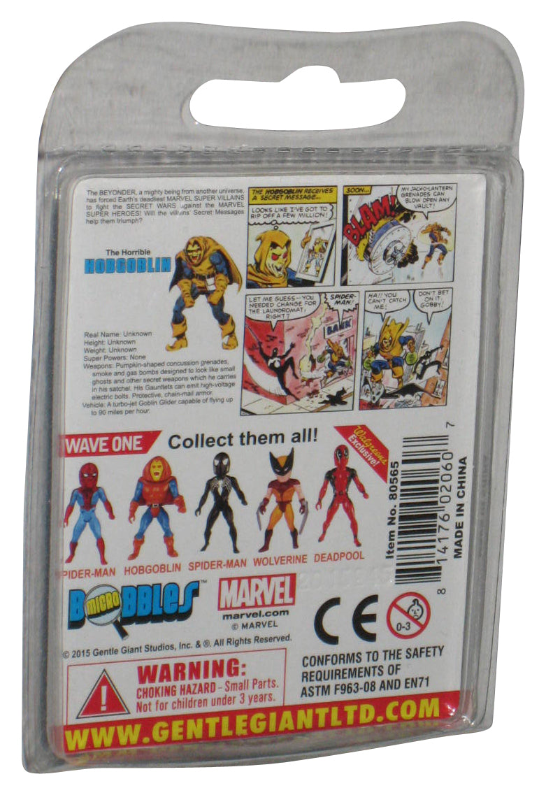 Marvel Super Heroes Secret Wars Spider-Man Hobgoblin (2015) Gentle Giant Bobbles Mini Figure