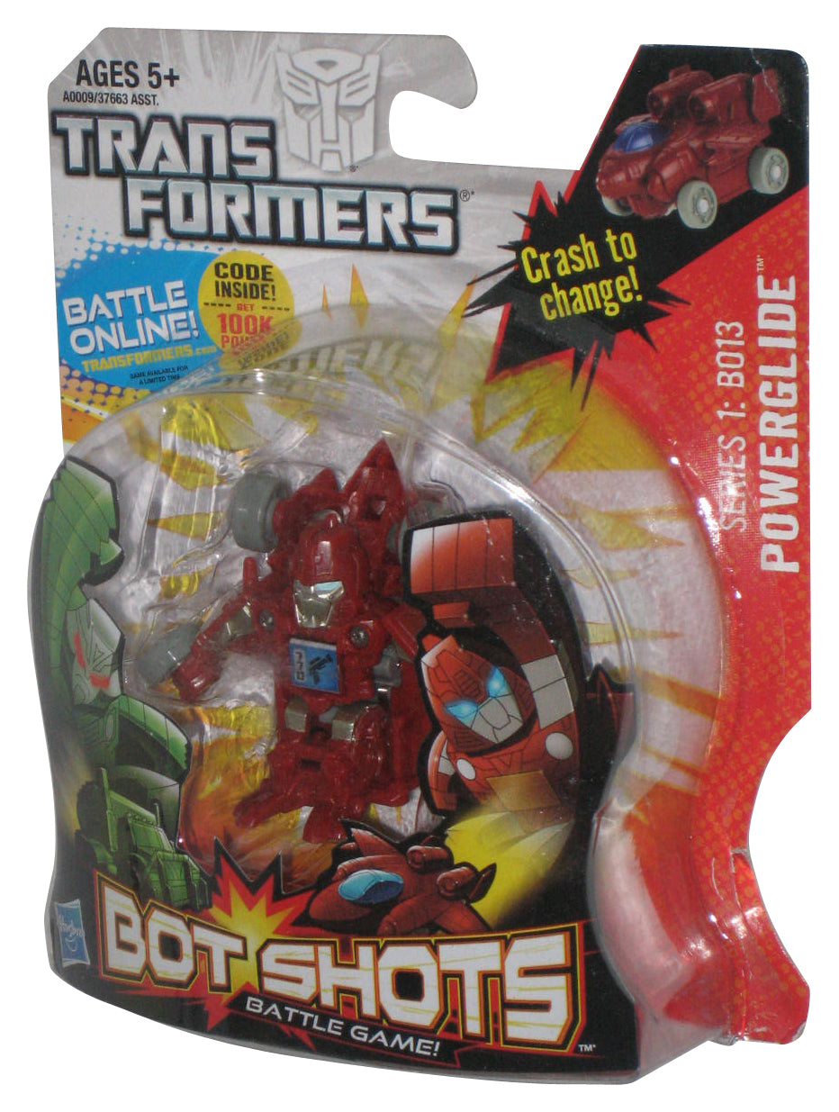 Transformers Series 1 Bot Shots (2011) Powerglide G1 Colors Battle Game Figure B013