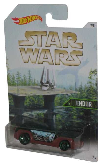 Star Wars Hot Wheels (2015) Endor HW Pursuit Die-Cast Toy Car #7/8