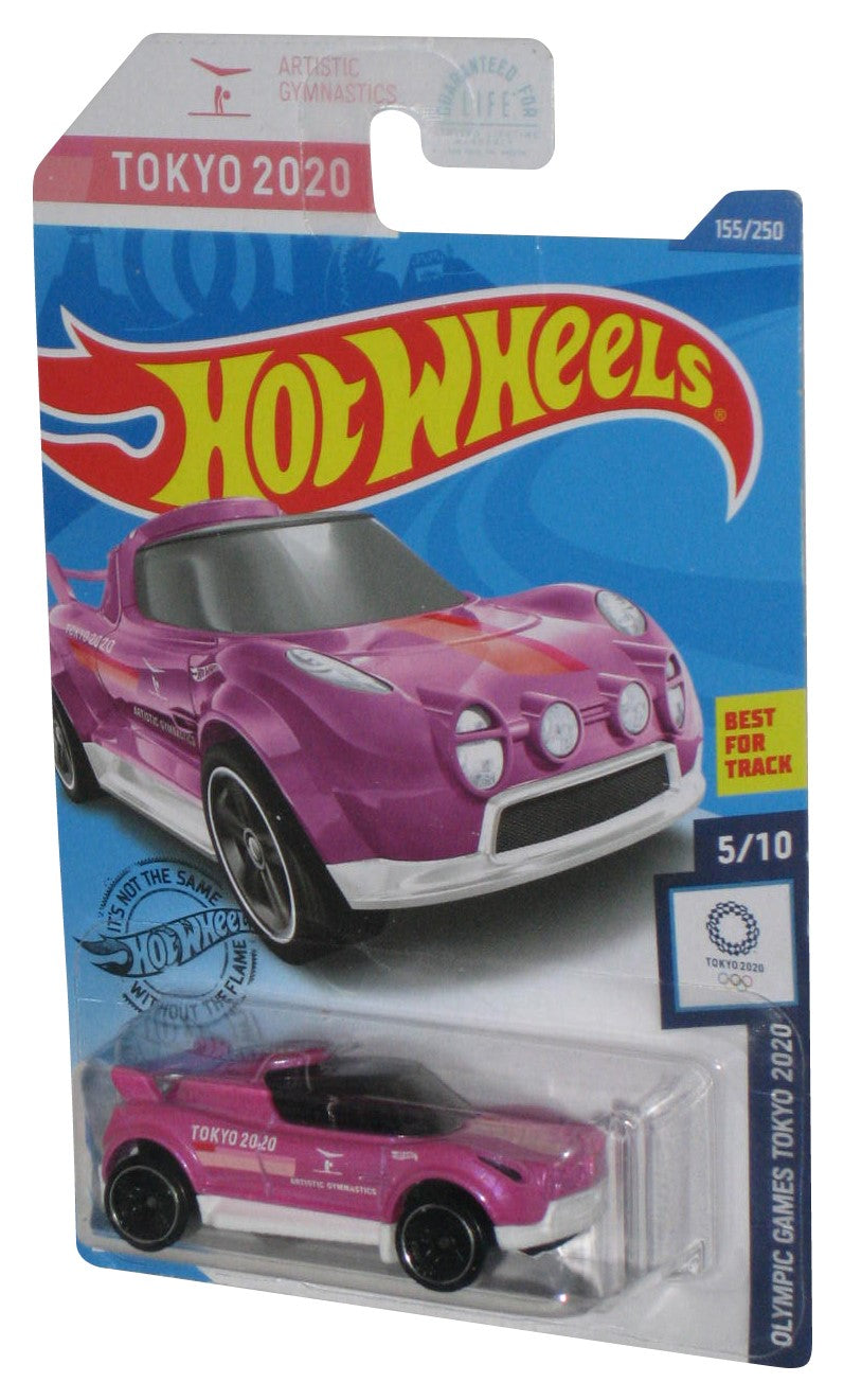 Hot Wheels 2020 Olympic Games Tokyo Hi Beam Pink Artistic Gymnastics Toy Car 155/250