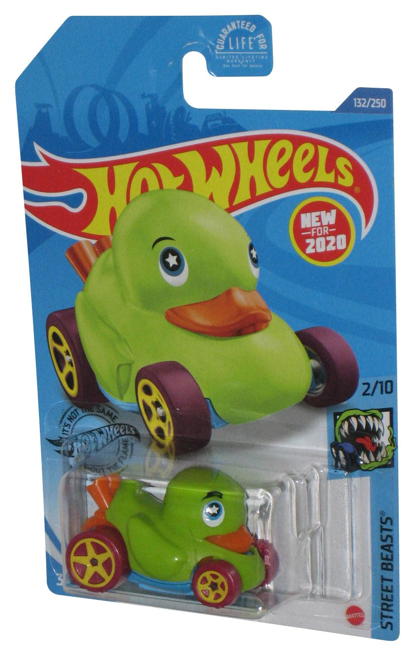 Hot Wheels Street Beasts Green Duck N' Roll 2020 Die-Cast Toy Car #132/250
