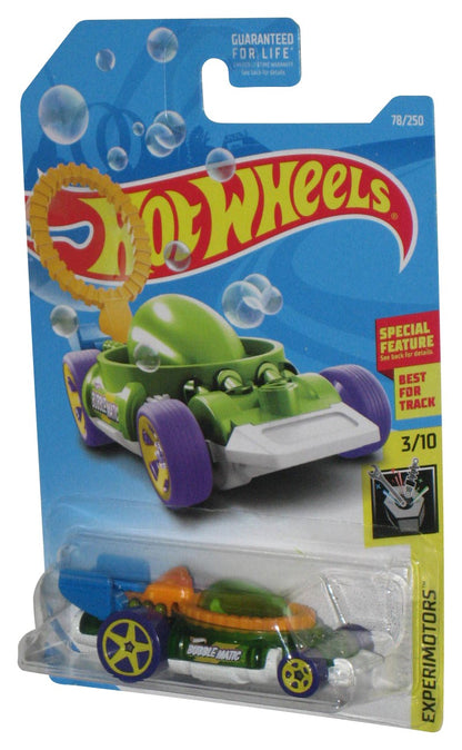 Hot Wheels Experimotors Green Bubble Matic Die-Cast Toy Car #78/250