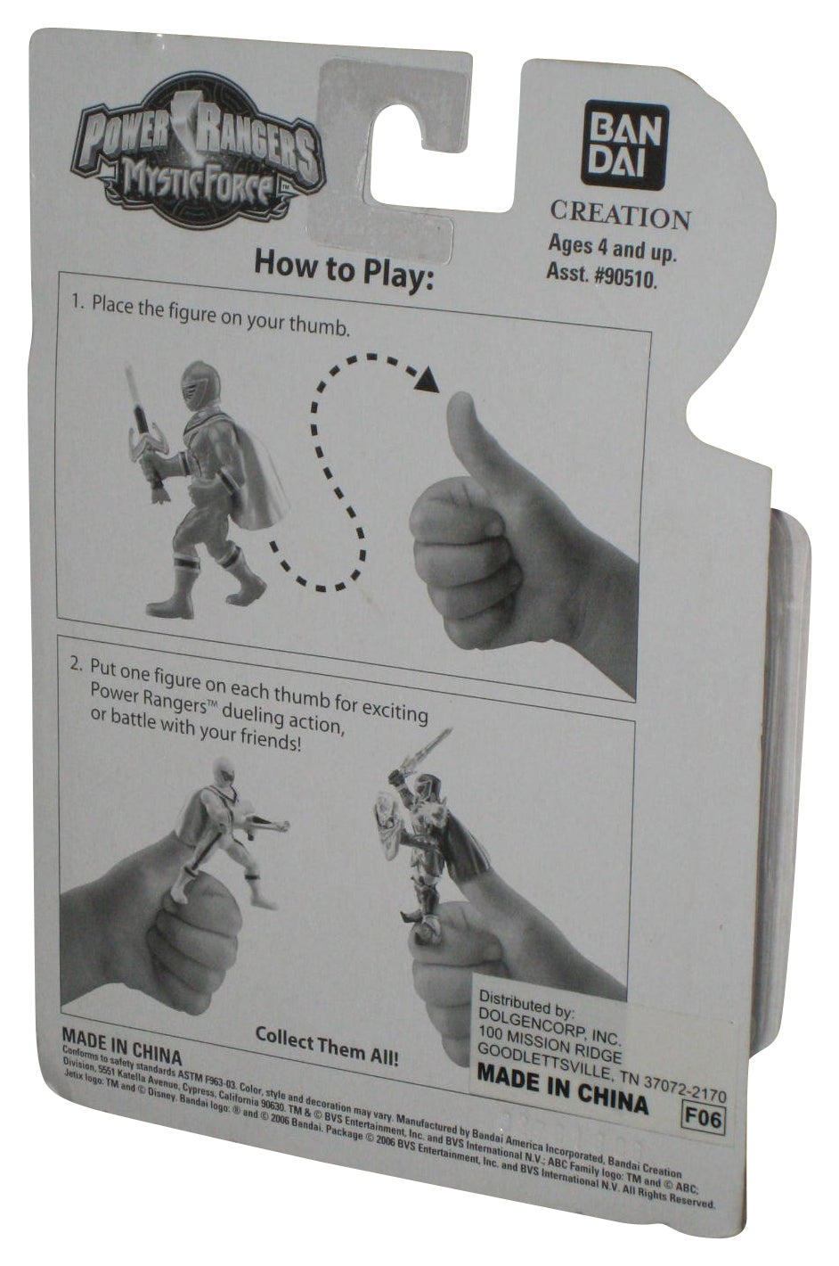 Power Rangers Mystic Force Evil Space Alien & Green Ranger (2006) Bandai Figure Set -