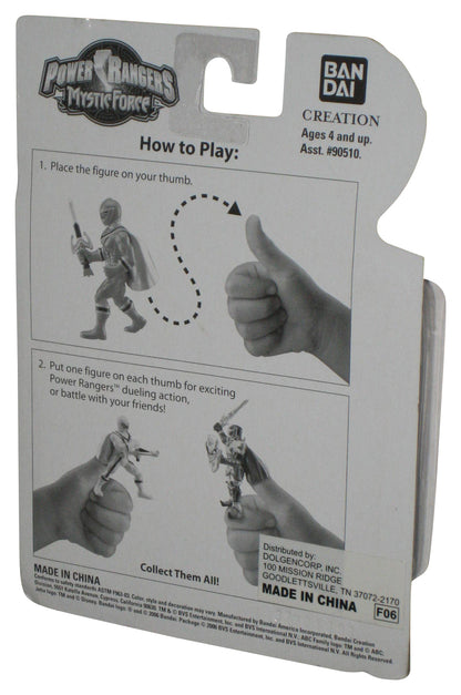 Power Rangers Mystic Force Evil Space Alien & Green Ranger (2006) Bandai Figure Set -