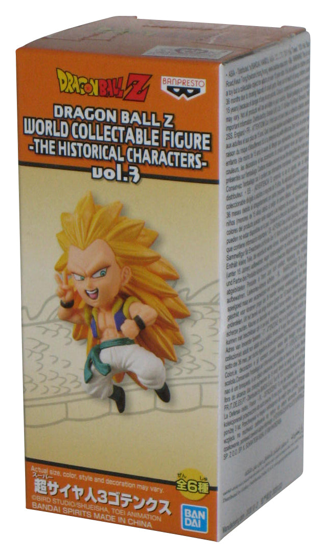 Dragon Ball Super Saiyan 3 Gotenks Banpresto WCF Vol. 2 Historical Characters 3-Inch Figure #35