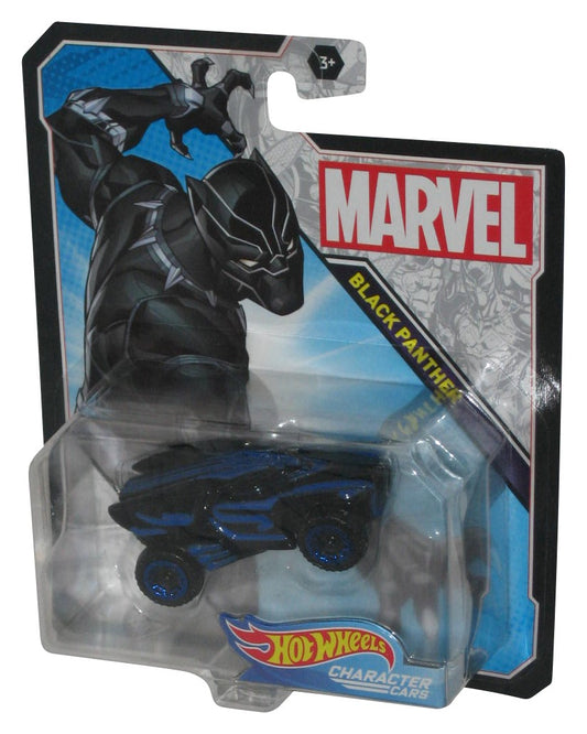 Marvel Comic Hot Wheels (2017) Black Panther Character Cars Toy Car - (Cracked Plastic)