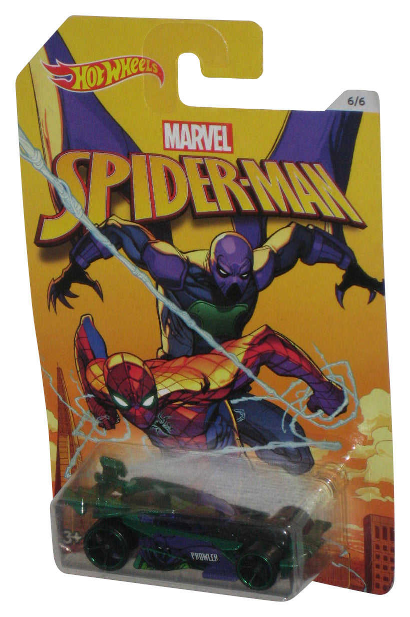 Marvel Comics Spider-Man Drift King (2016) Hot Wheels Die-Cast Toy Car #6/6