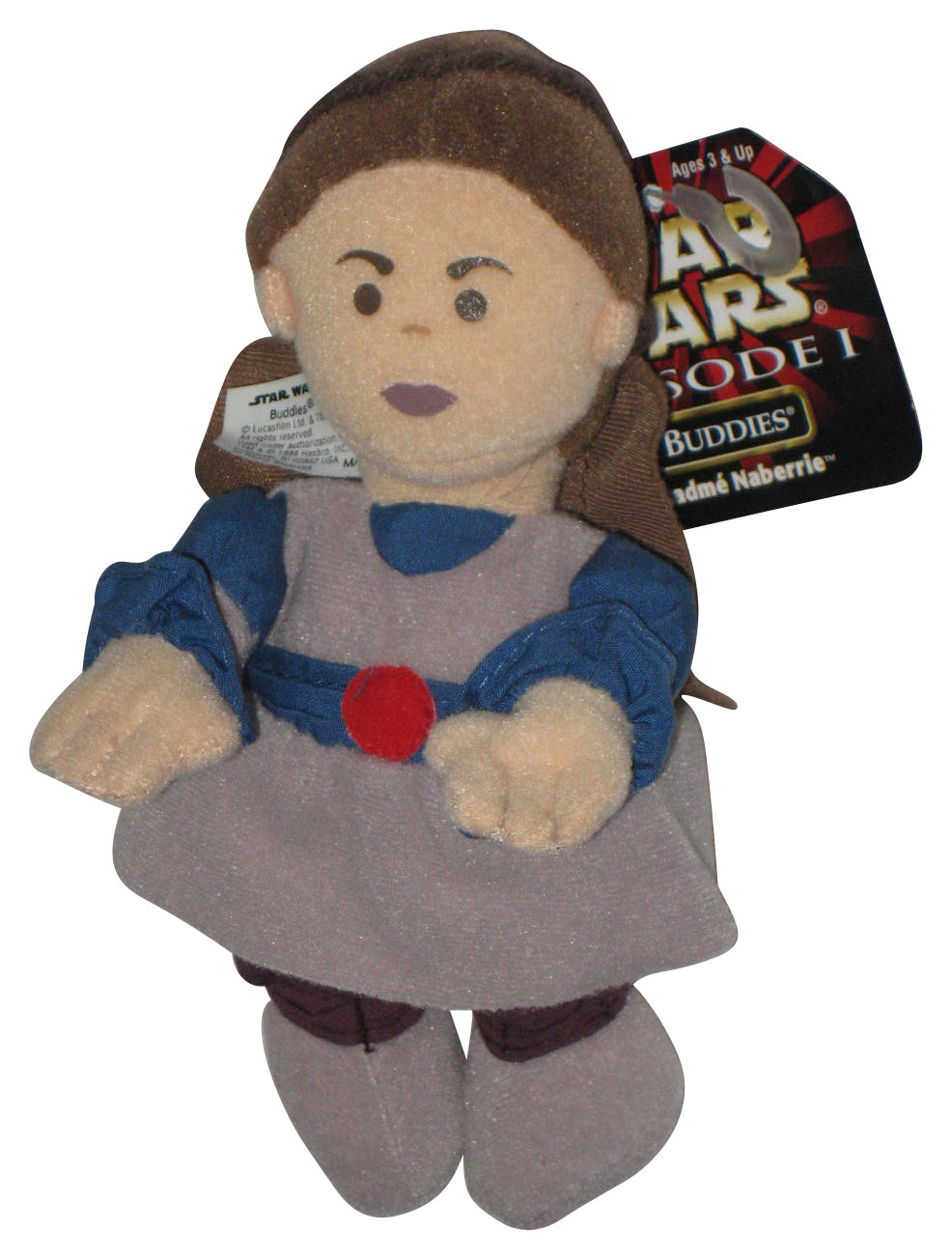 Star Wars Buddies Padme Naberrie (1997) Kenner Toy Plush