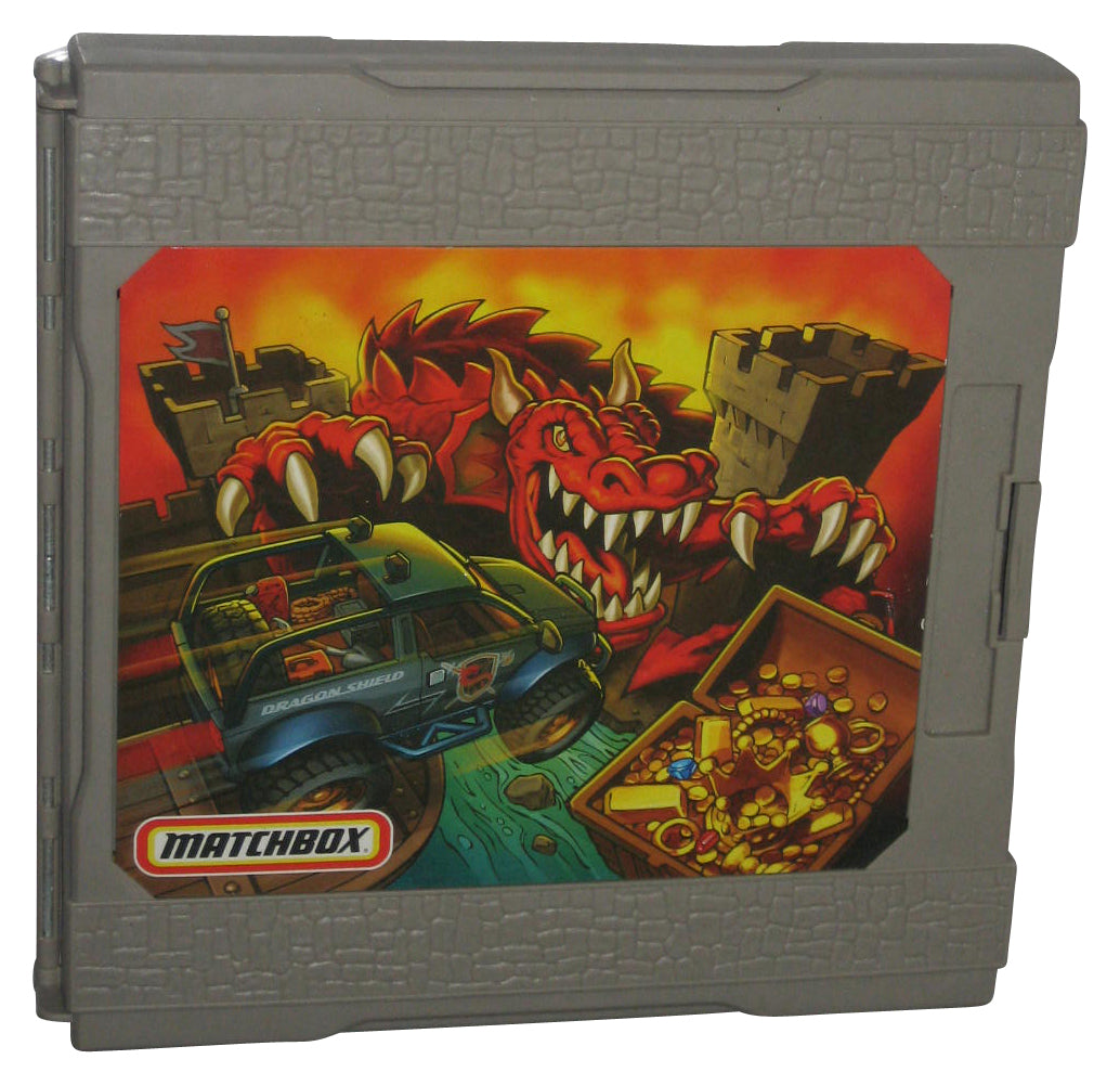 Matchbox Adventure (2005) Red Dragon Castle Treasure Fold N' Go Pop-Up Folding Playset