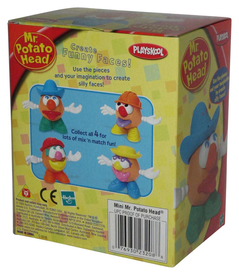 Mr. Potato Head Blue Cowboy Hat Playskool (2005) Hasbro Toy Figure