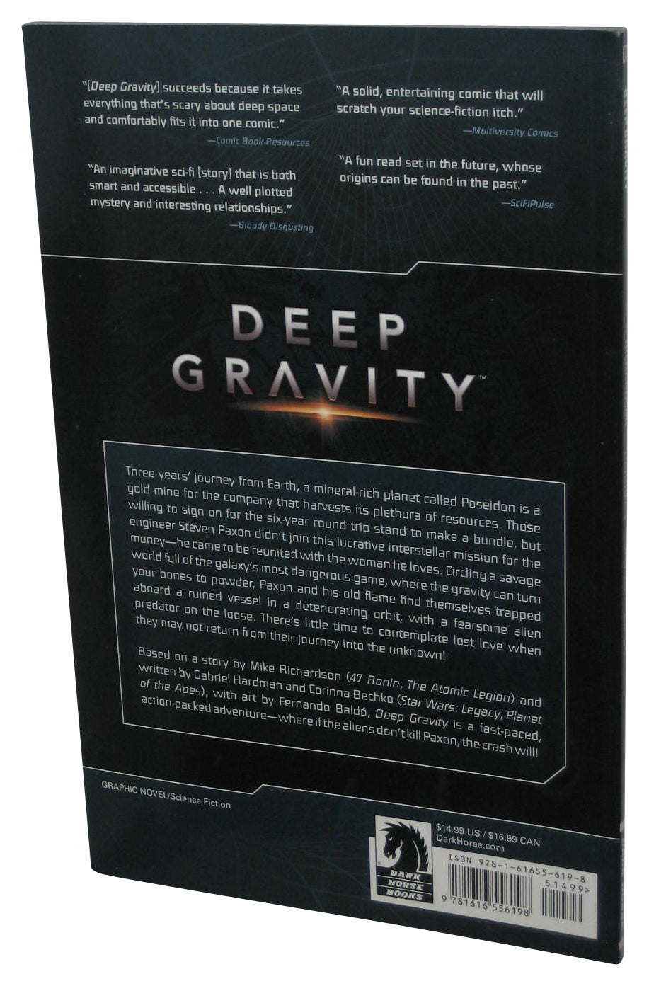Deep Gravity Dark Horse (2015) Paperback Book
