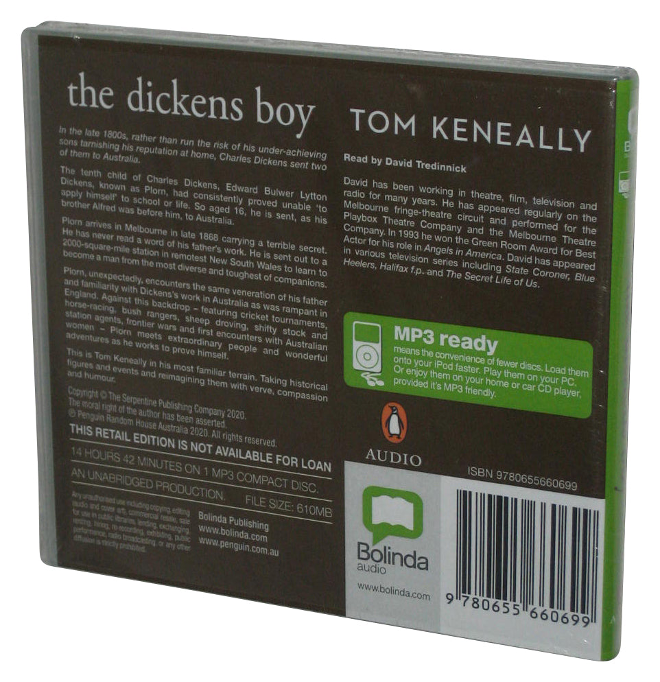 The Dickens Boy Tom Keneally Unabridged Audio MP3 CD