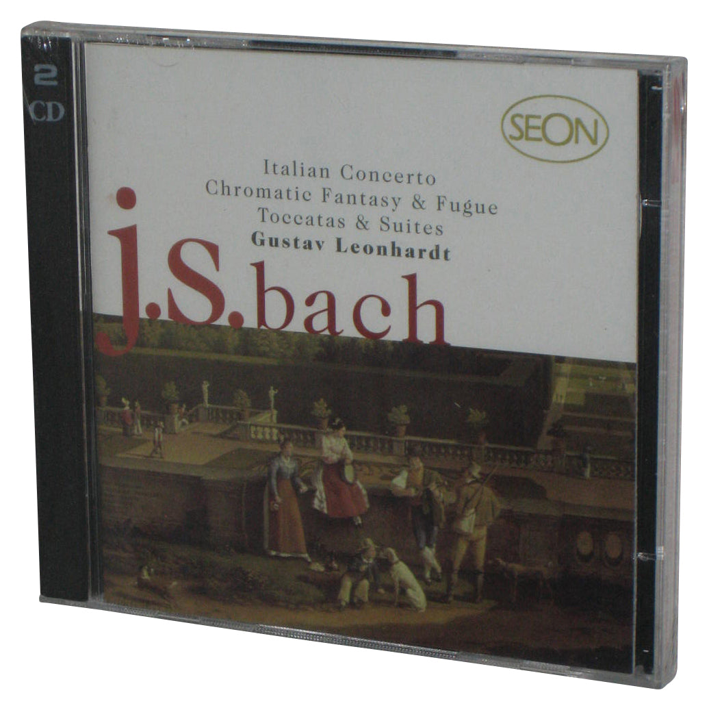 J.S. Bach: Italian Concerto / Chromatic Fantasy & Fugue / Toccatas & Suites - Gustav Leonhardt Music CD Set