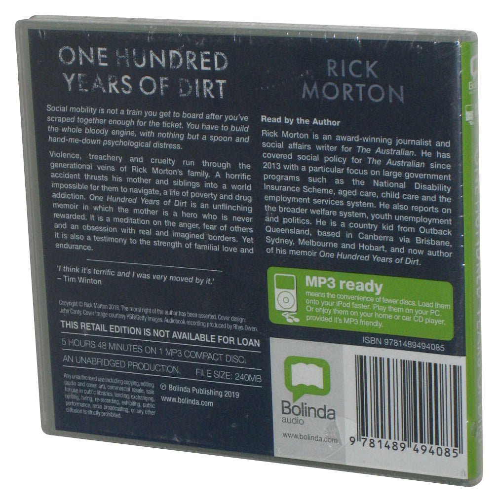 One Hundred Years of Dirt Unabridged Music MP3 Audio CD