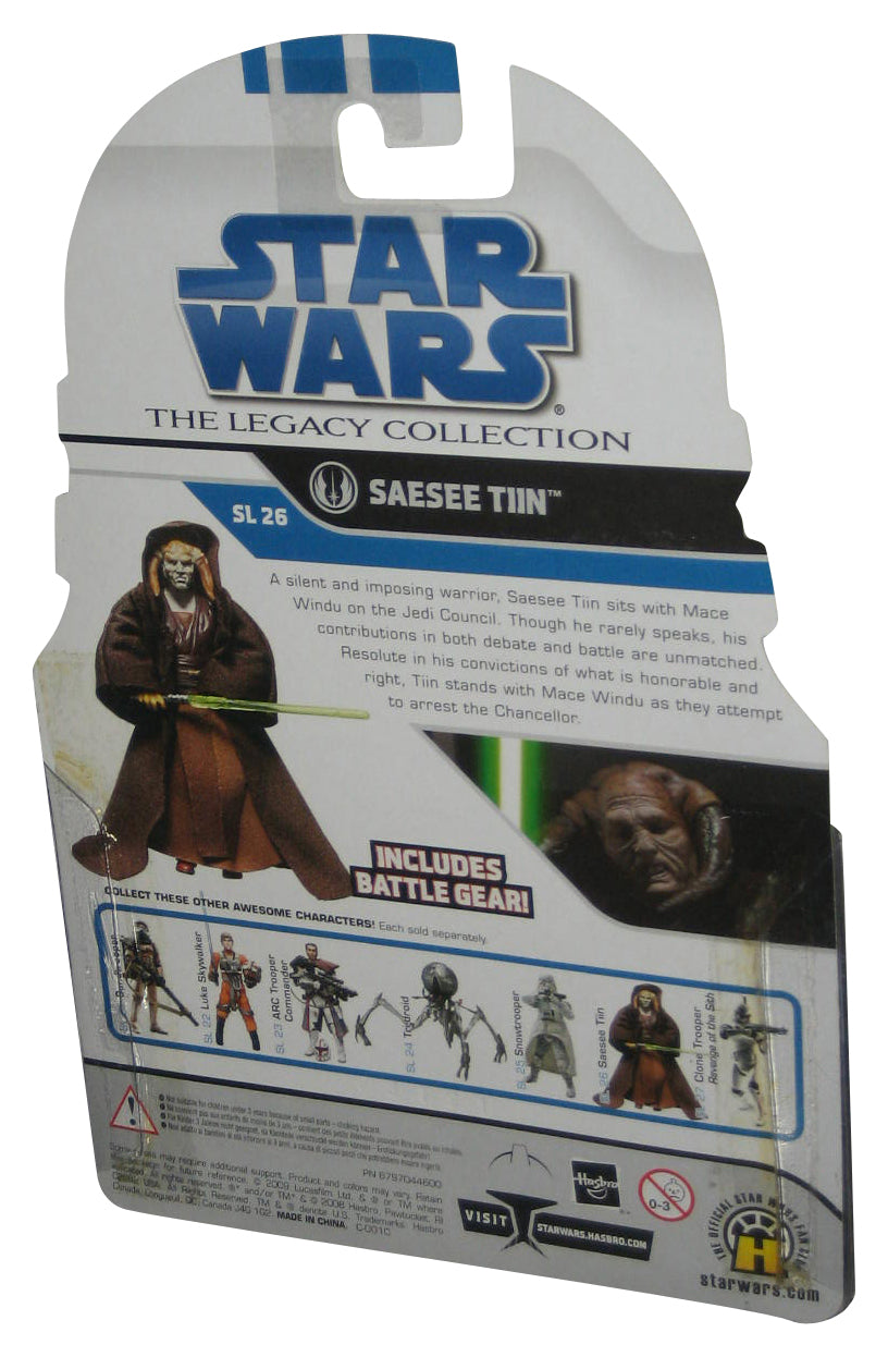 Star Wars Legacy Collection Saga Legends Saesee Tiin (2009) Hasbro Figure SL26