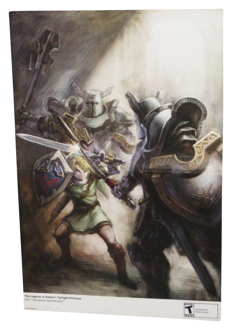Nintendo Power Legend of Zelda Twilight Princess Double Sided Poster