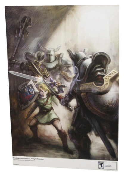 Nintendo Power Legend of Zelda Twilight Princess Double Sided Poster