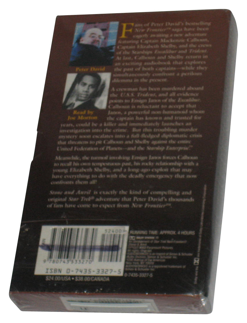 Star Trek New Frontier Stone & Anvil Audio Cassette Box Set - (Joe Morton)