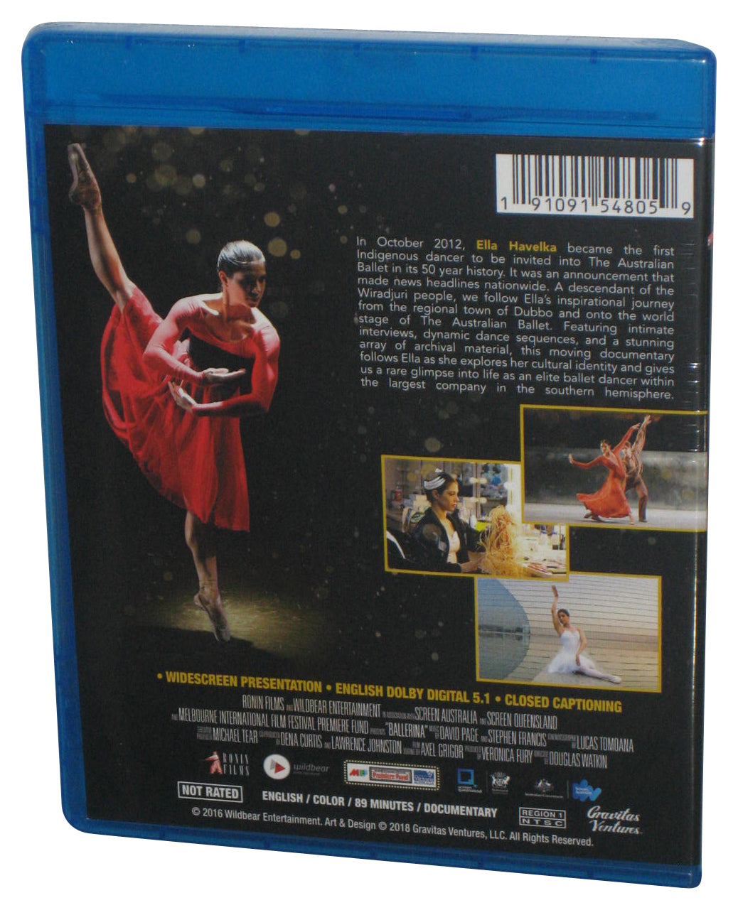 Ballerina Blu-Ray DVD - (Ella Havelka)