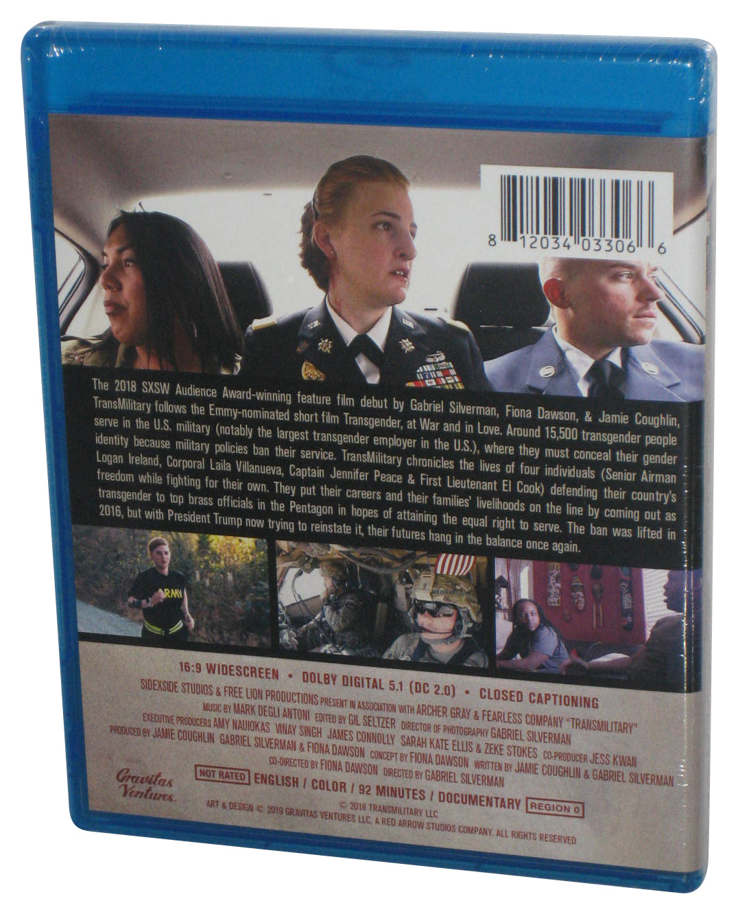 TransMilitary Blu-Ray DVD