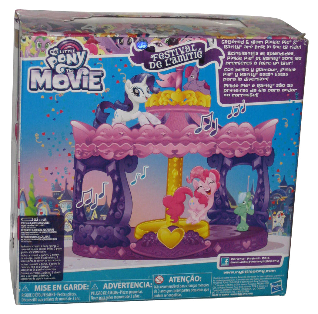 My Little Pony Movie Friendship Festival (2017) Mare-Y-Go-Round Music Playing Toy Set - (Packaging has minor wear)