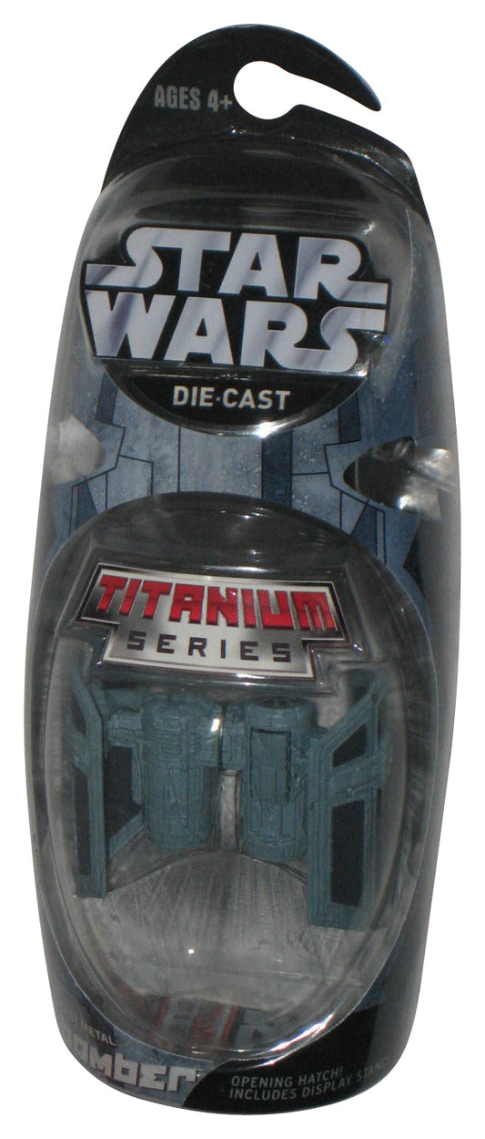 Star Wars Titanium Series (2005) TIE Bomber Die-Cast Toy Vehicle