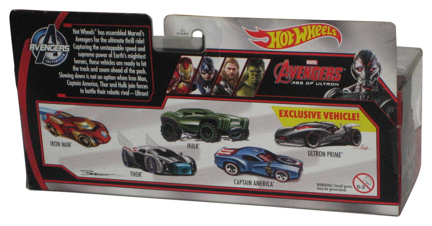 Marvel Avengers vs Age of Ultron (2014) Hot Wheels Toy Car 5-Pack Set