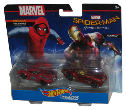 Marvel Homecoming Spider-Man (2016) Hot Wheels Toy Car 2-Pack Set