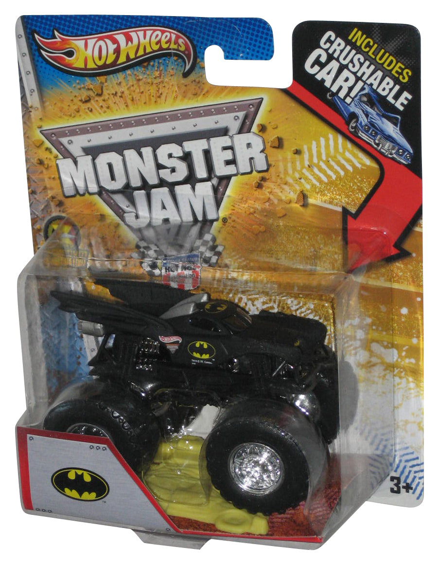Hot Wheels Monster Jam Batman (2012) Mattel Toy Truck w/ Crushable Car