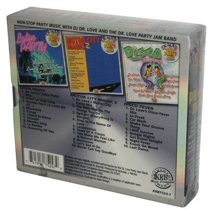 Dr. Love Party Mix 3CD Music Party Pack Box Set