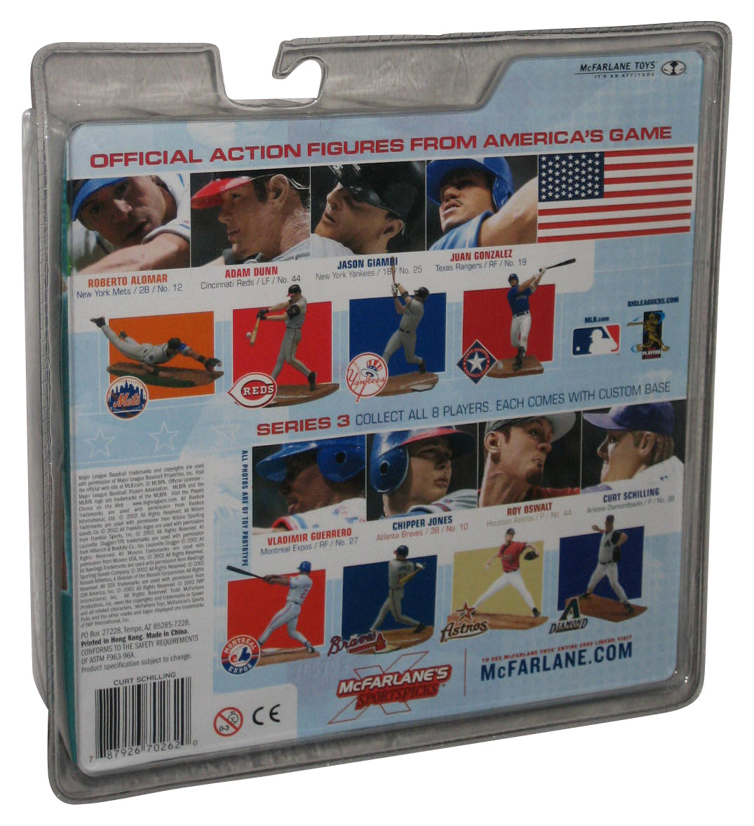 MLB Baseball McFarlane Toys (2002) Sportspicks Curt Schilling Figure