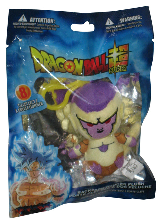 Dragon Ball Super Backpack Hanger Golden Frieza Plush Toy w/ Clip Keychain