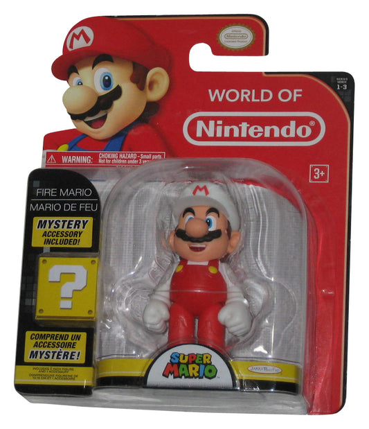 World of Nintendo Super Mario Bros. Fire Mario (2017) Jakks Pacific Figure