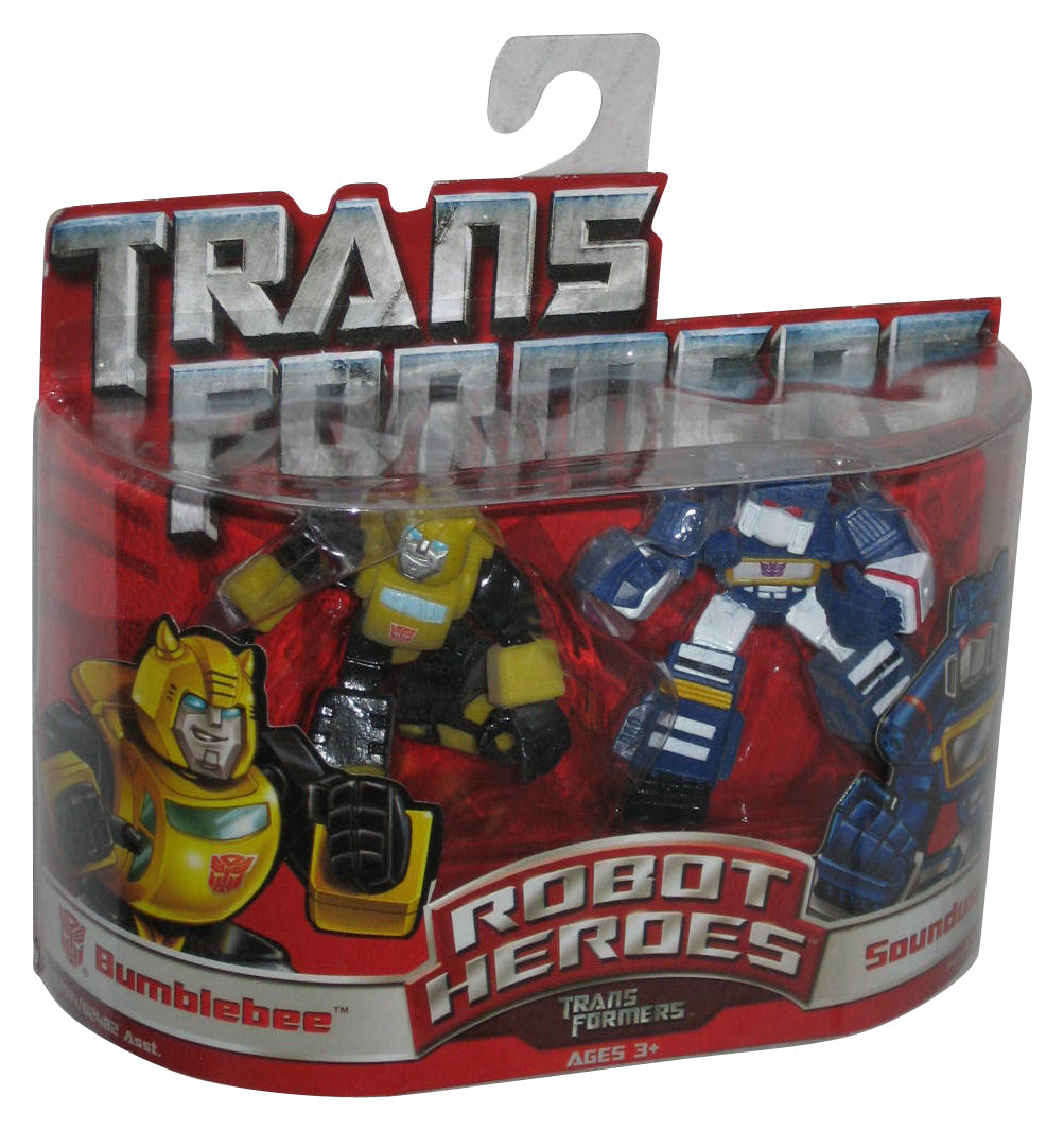 Transformers Robot Heroes Bumblebee & Soundwave (2006) Hasbro Figure Set