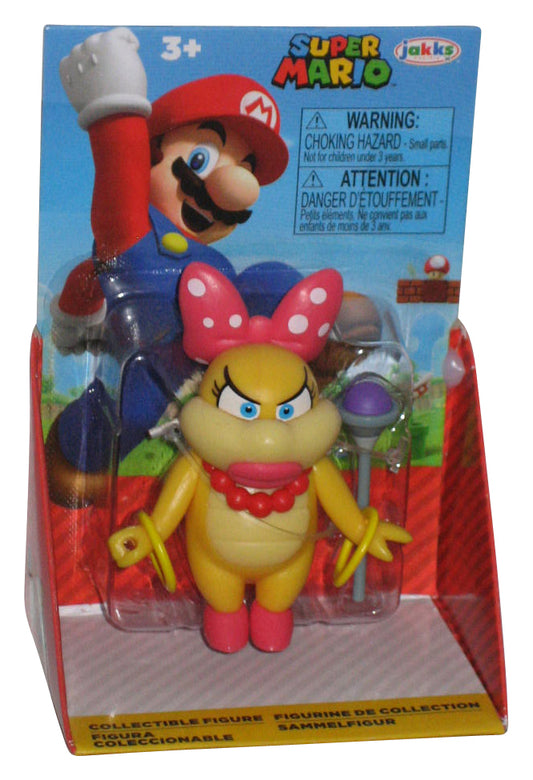World of Nintendo Super Mario Bros. Wendy Koopa (2021) Jakks Pacific Mini Figure