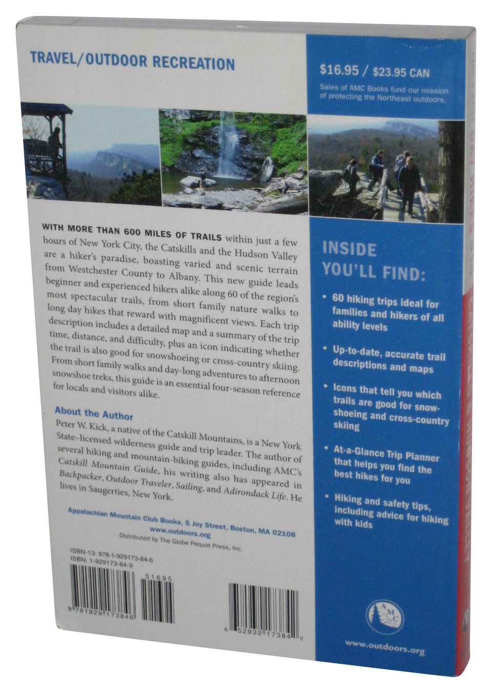 AMC's Best Day Hikes In The Catskills & Hudson Valley (2006) Paperback Book