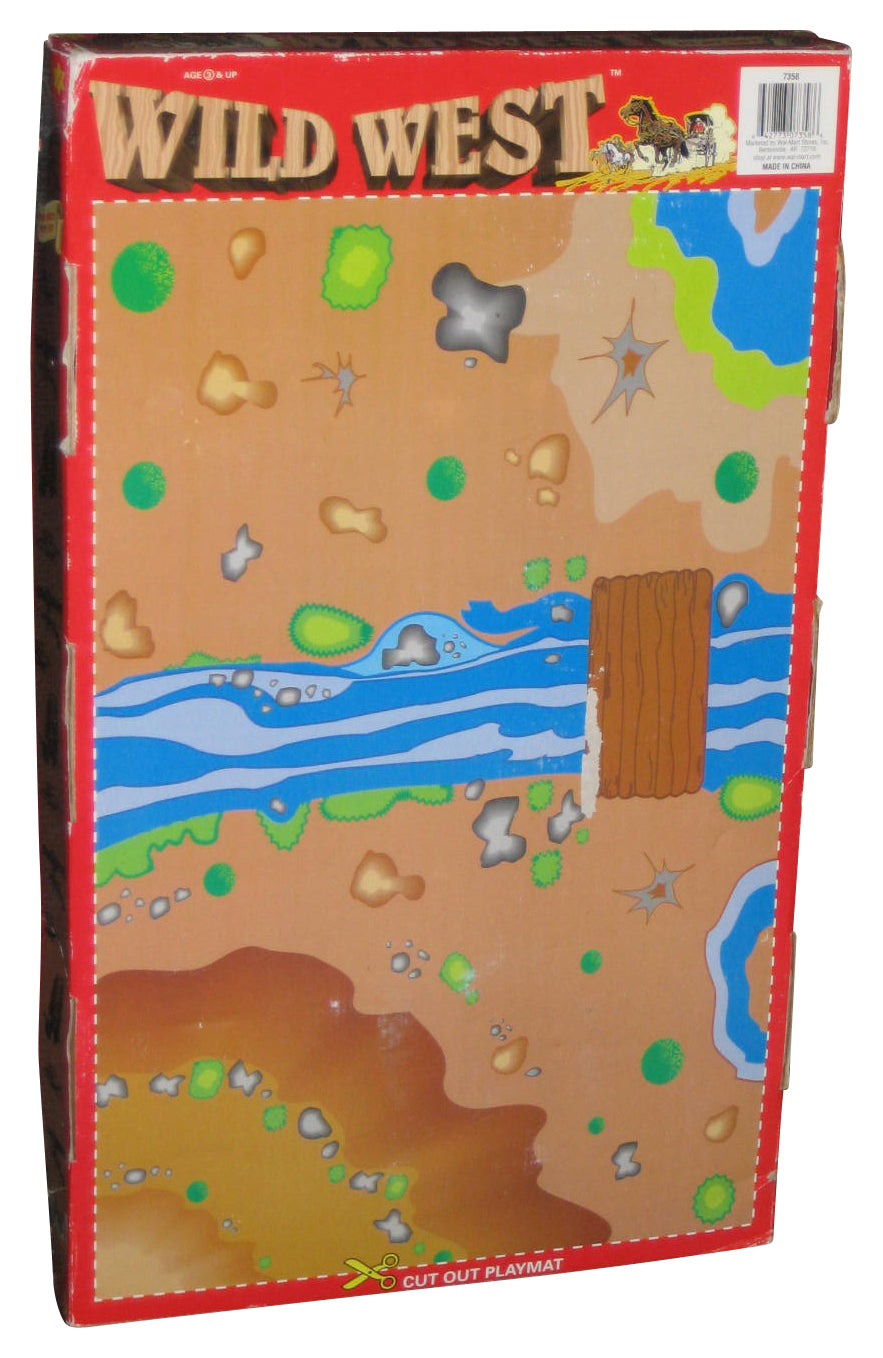 Wild West Over 100pc Toy Horse Carriage Figure Playset - (Wal-Mart Exclusive)