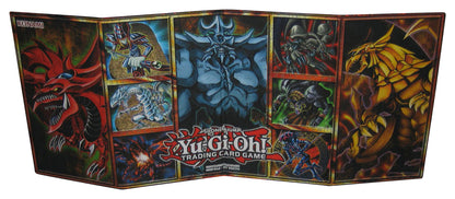 Yu-Gi-Oh! God Slifer Obelisk Ra Blue Eyes (2014) Konami Hard Fold Game Board Mat