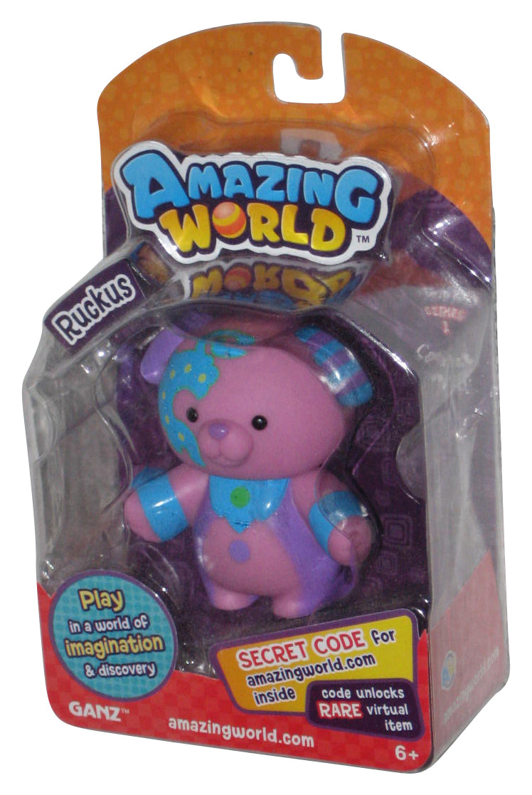 Amazing World Ganz Petal Elephant Pink 3-Inch Figure