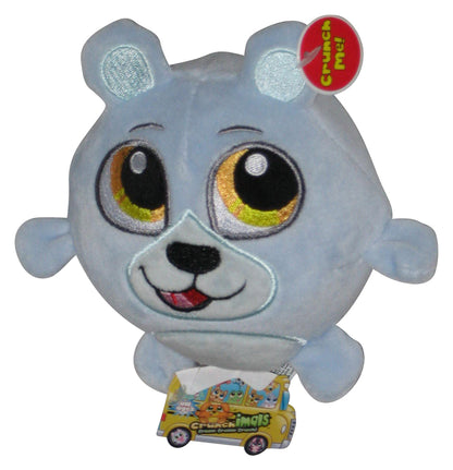 Crunchimals Animals Parley Blue Bear 4-Inch Crush Plush Toy