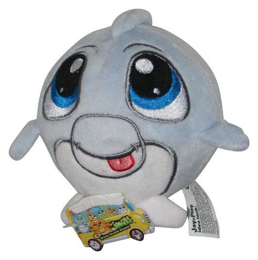 Crunchimals Animals Duggy Dolphin 4-Inch Crush Plush Toy