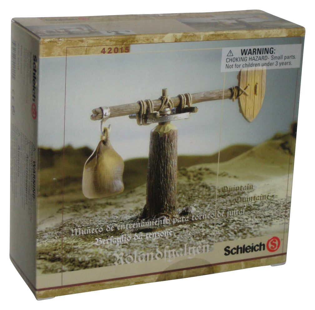 Schleich Knights Joust Trainer Quintain Toy 42015